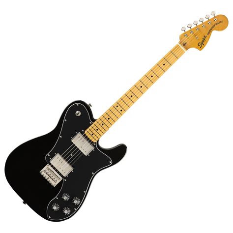 squier classic vibe  telecaster deluxe mn schwarz gearmusic
