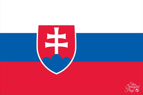 Flag of Slovakia - StarSpangledFlags.com