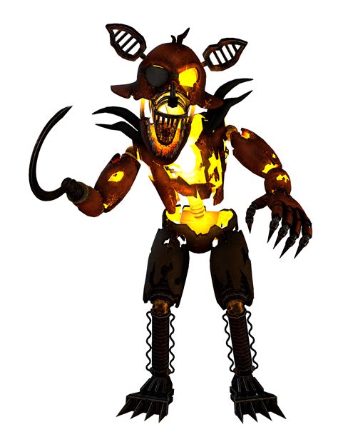 [FNaF SFM] Grim Foxy Fullbody Render by EliteRobo on DeviantArt | Fnaf
