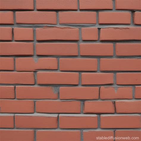 brick texture surface details stable diffusion