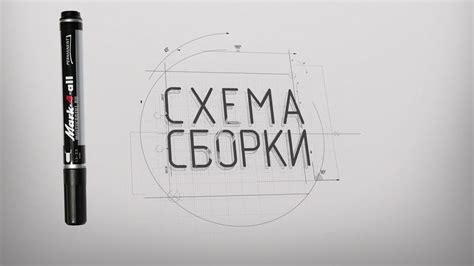Обзор маркеров для моделизма Схема сборки - YouTube