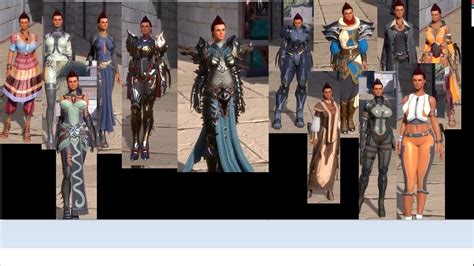 Skyforge All Classes Advanced Mastery Costumes (Female) - YouTube