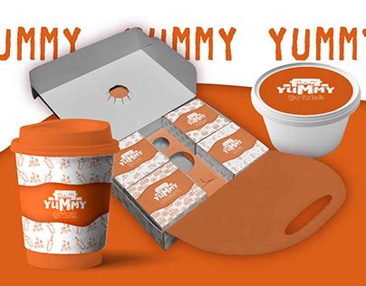 yummy design projects   logos illustrations