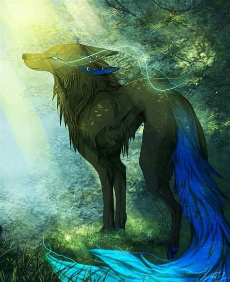 by XxxCute_VoidxxX on Cute things | Magical wolf, Anime wolf ...