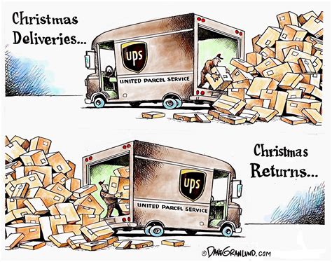 Ups Truck Cartoon