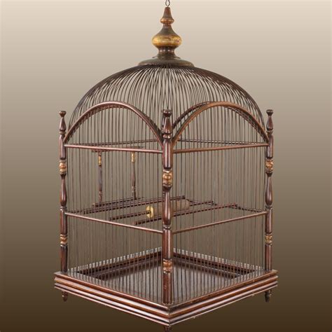 canary wooden bird cage backyard incorp