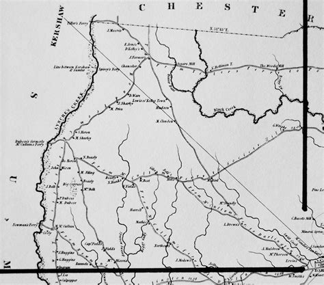 Mill's Map of Darlington County - Ca. 1825 - Darlington County