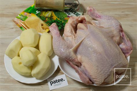 Курица с картофелем - рецепт для мультиварки - Patee. Рецепты
