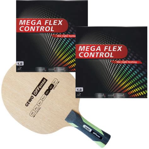 Gewo Power OFFense mit Gewo Mega Flex Control - Tischtennis ...