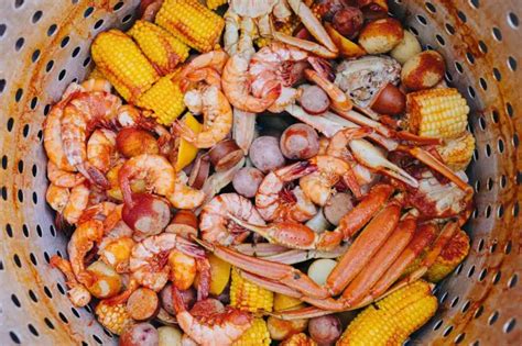 sausage  seafood boil silk road restaurant