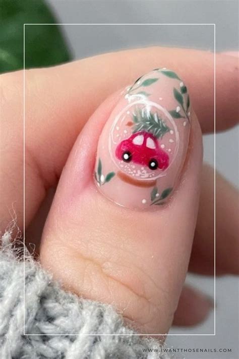 Winter Wonderland at Your Fingertips: 35+ Snow Globe Nail Ideas | Nail ...