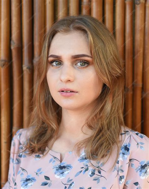 Premium Photo | Portrait of beautiful Belarusian woman half Ukrainian