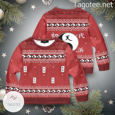 Tenjiku Tokyo Revengers - Red Xmas Ugly Christmas Sweater - Tagotee