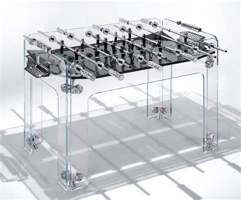 Glass Foosball Table