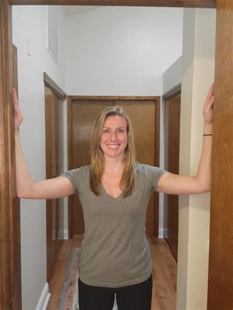 Star Exercise of the Week: Doorway Pec Stretch - RangeMaster Shoulder ...