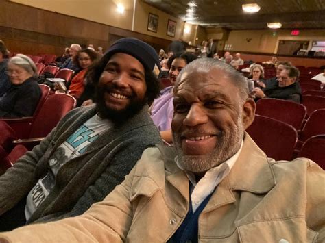 The local movie theater celebrated 100 years tonight! They recreated