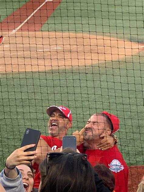 Met Margaret from RHONJ today. She was so nice! Bonus Frank and joe