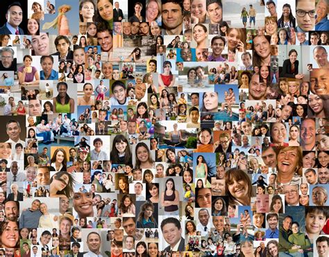 evolved unique human faces