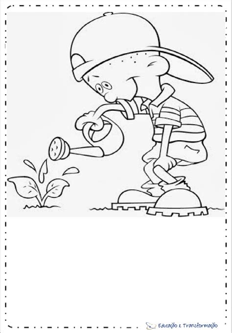 Desenho Sobre O Meio Ambiente Para Imprimir - 9