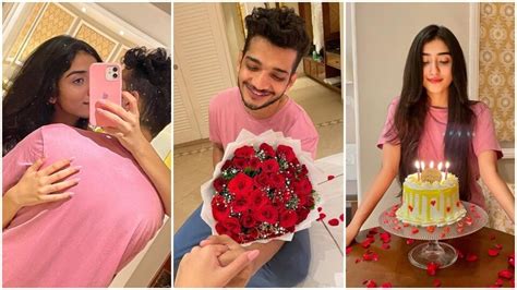 Munawar Faruqui celebrates girlfriend's birthday with roses, romance ...