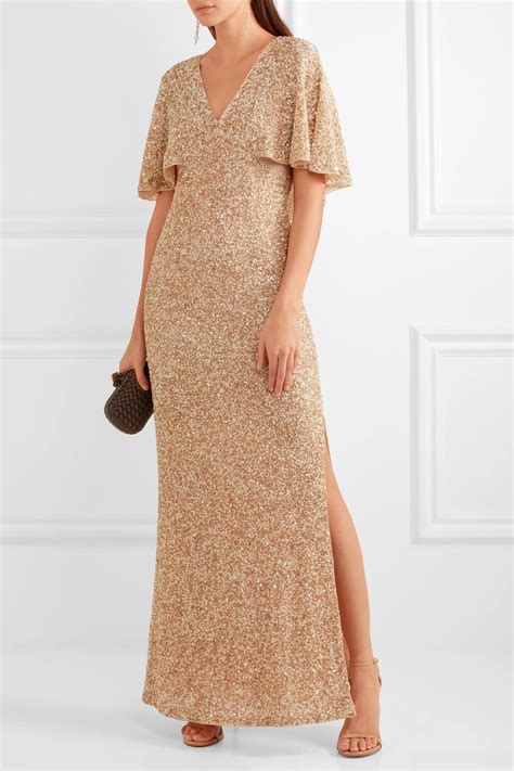 champagne colored dresses long 9