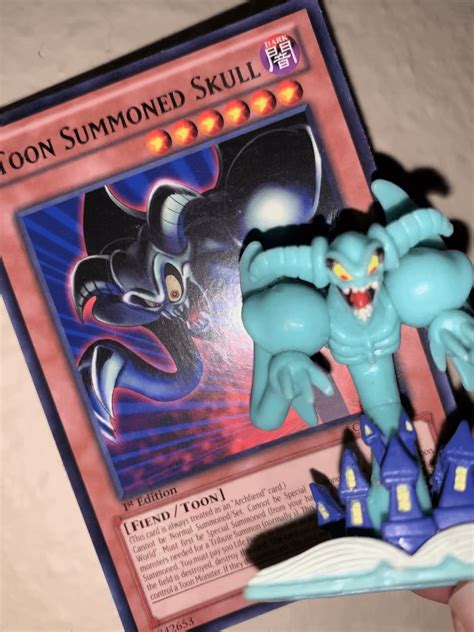 Found my Toon Summoned Skull figure while digging through stuff trying