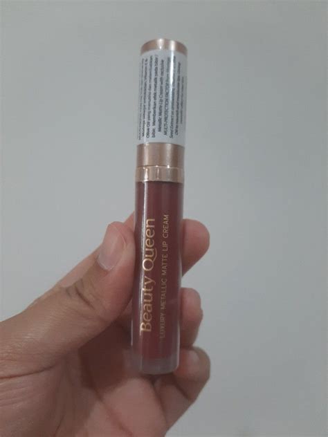 Mustika Ratu Luxury Metallic Matte Lip Cream 03 Dusty Rose on Carousell