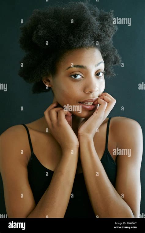 Biting fingernails hi-res stock photography and images - Alamy