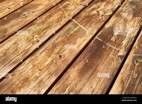 wood deck lumber stock photo alamy