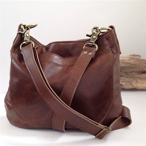 brown leather hobo bags