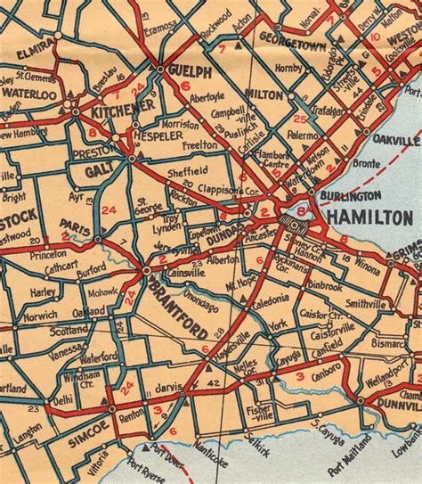 Ontario Highway 6 Route Map - The King's Highways of Ontario