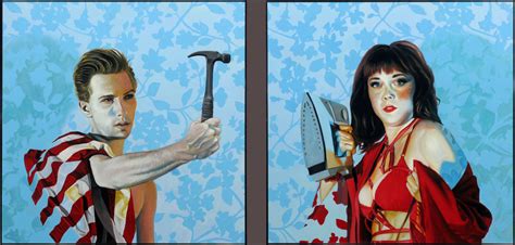 Bruce Adams - Untitled 001 (Glowing Woman) For Sale at 1stDibs