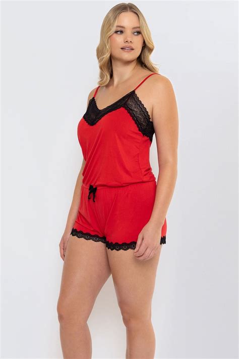 FOREVER ROMPER - RED – See You Tomorrow