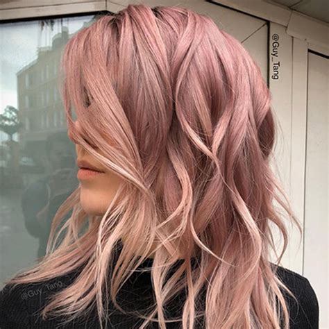 Rose Gold Hair Is 2018’s Coolest Summer Beauty Trend