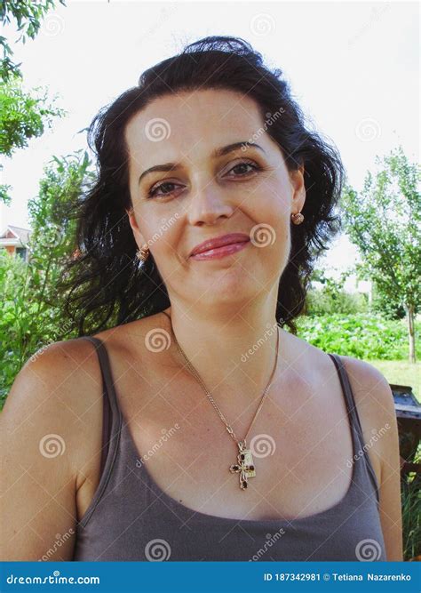 Adult Middle Aged Woman Lifestyle Stock Image - Image of active, casual