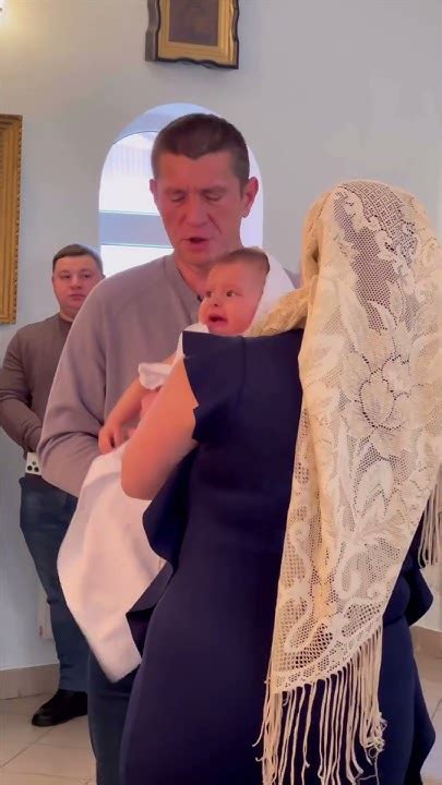 Крещение нашего сына Аполлона 😘 - YouTube