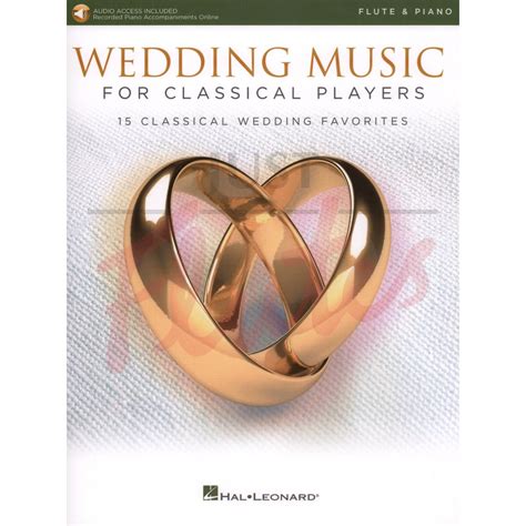 Wedding Music for Classical Players for Flute and Piano (includes ...