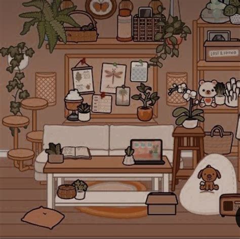 Toca Boca Fall Family Room | Adorable homes game, Free house design ...