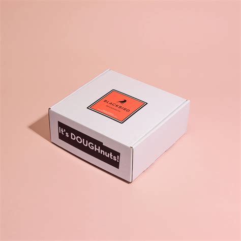 Mini Chocolate Sprinkle Cake Doughnuts Gift Tin by Blackbird Doughnuts