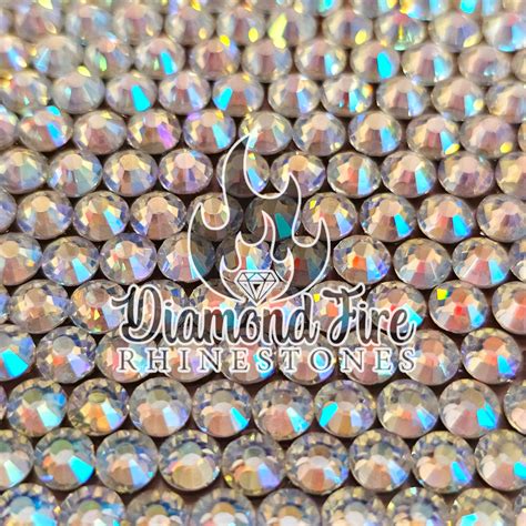 hot fix crystal glass rhinestones diamond fire rhinestones