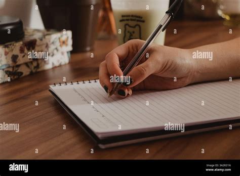 closeup woman writing  notebook  res stock photography  images