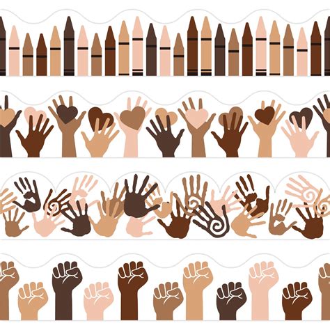 Buy 69ft Diversity Bulletin Board Borders Equality Growth Mindset