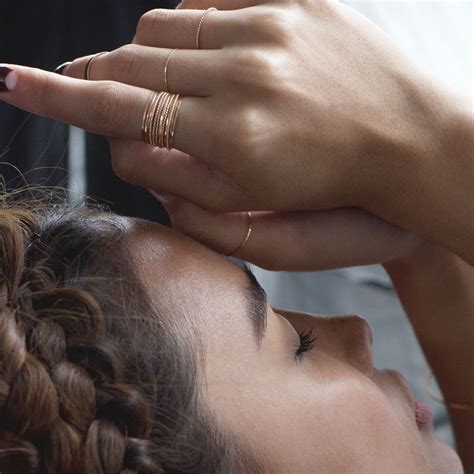 Threadbare Gold Stacking Ring | Catbird