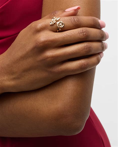 PIAGET Rose 18k Rose Gold Diamond Ring | Neiman Marcus