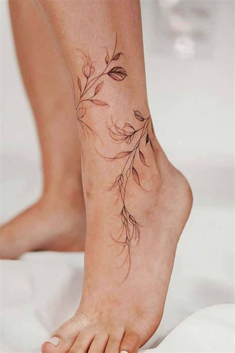 Tatuagens Femininas Para Os Pes - 21 Tatuagens incríveis para os pés: tendências e inspirações