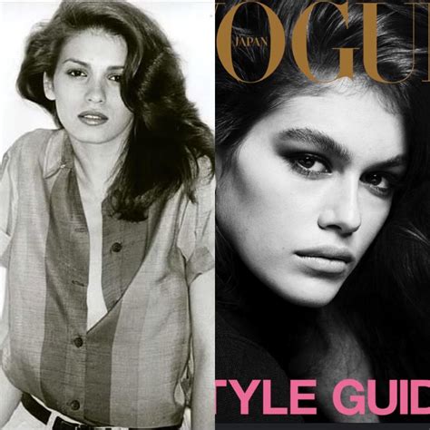 anybody else feels like kaia gerber looks like a modern day gia carangi