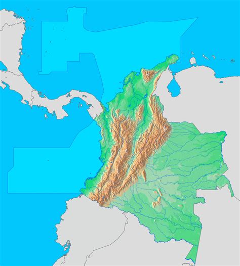 Colombia Venezuela Map
