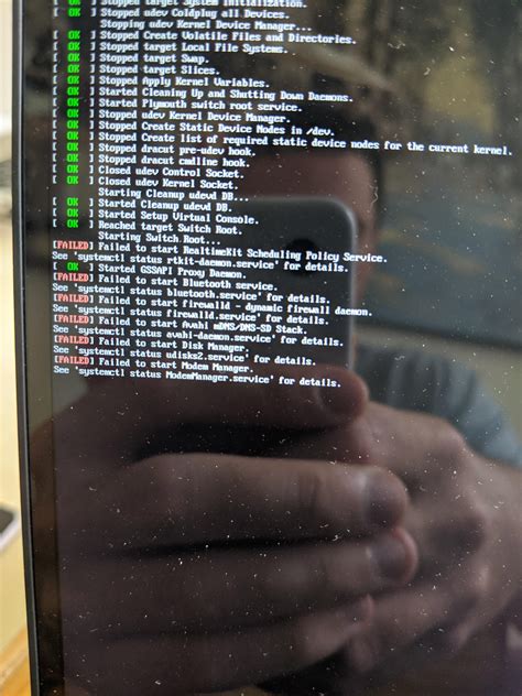resolve  boot issues rfedora