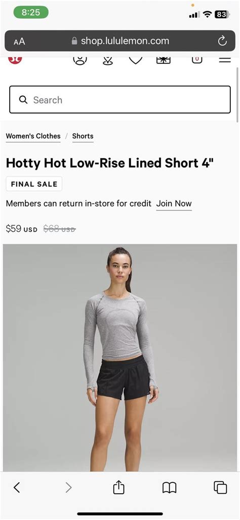 hotty hotty black  markdown rlululemon