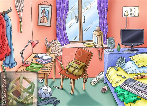 Free clip messy room cartoon, Download Free clip messy room cartoon png images, Free ClipArts on ...